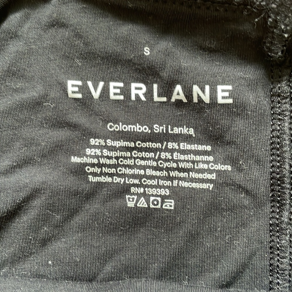 Everlane black bodysuit - Picture 3 of 3